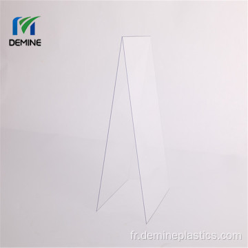 Feuille de polycarbonate transparent